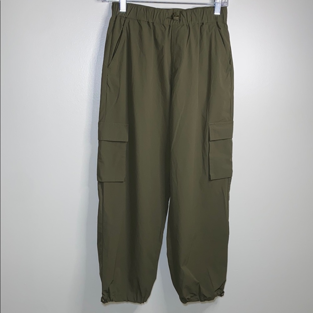 Zara Men's Khaki Cargo Trousers